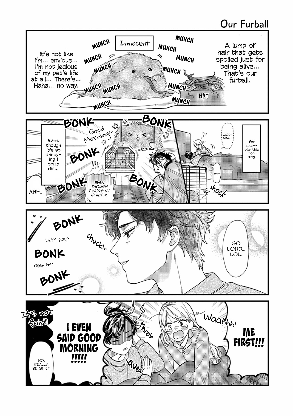 Kareshi no Koto ga Suki Sugite Kyou mo Zenryoku de Ikiru!!! Chapter 4 page 2 - Chapter 4