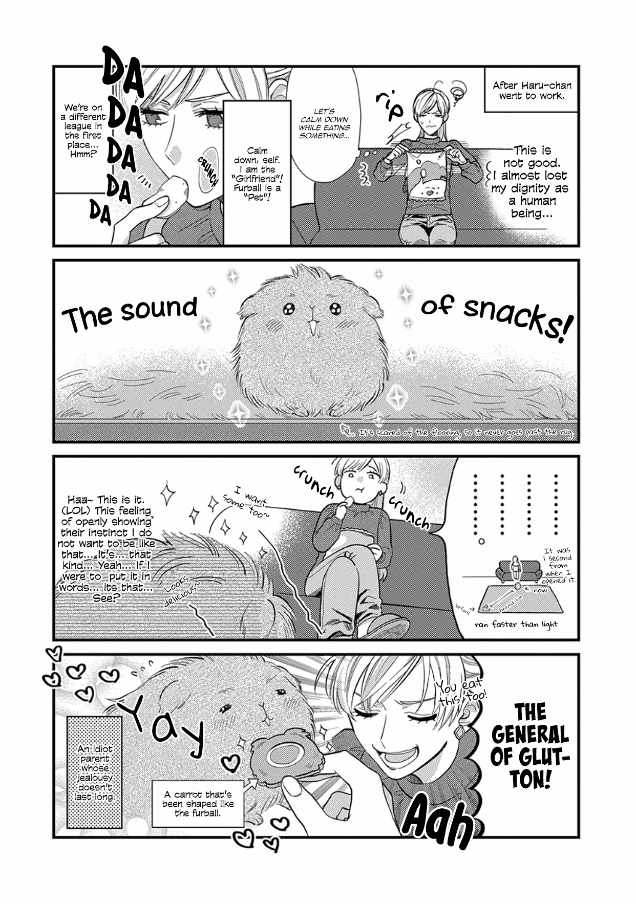 Kareshi no Koto ga Suki Sugite Kyou mo Zenryoku de Ikiru!!! Chapter 4 page 3 - Chapter 4
