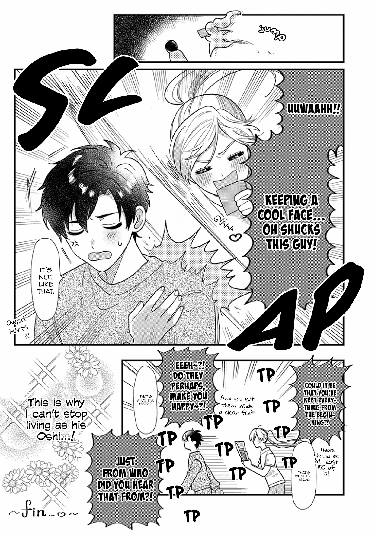 Kareshi no Koto ga Suki Sugite Kyou mo Zenryoku de Ikiru!!! Chapter 5 page 5 - Chapter 5