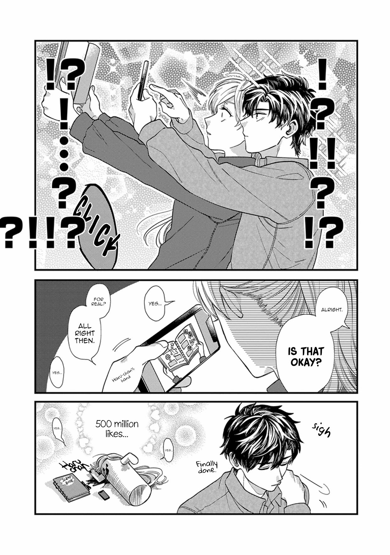 Kareshi no Koto ga Suki Sugite Kyou mo Zenryoku de Ikiru!!! Chapter 5 page 9 - Chapter 5