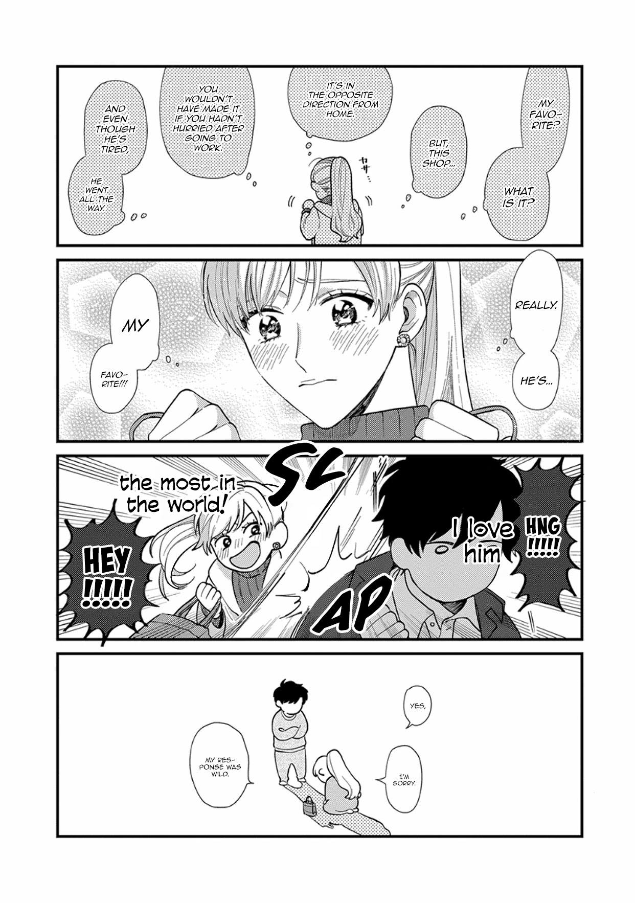 Kareshi no Koto ga Suki Sugite Kyou mo Zenryoku de Ikiru!!! Chapter 6 page 7 - Chapter 6