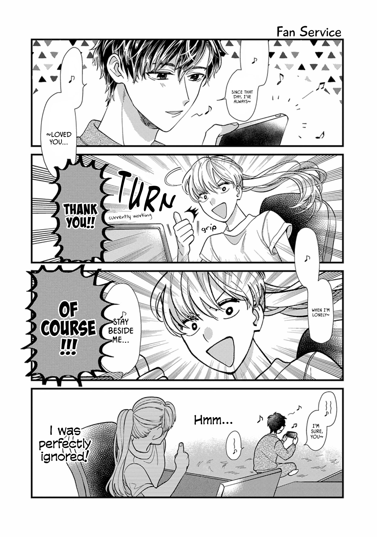 Kareshi no Koto ga Suki Sugite Kyou mo Zenryoku de Ikiru!!! Chapter 6 page 8 - Chapter 6