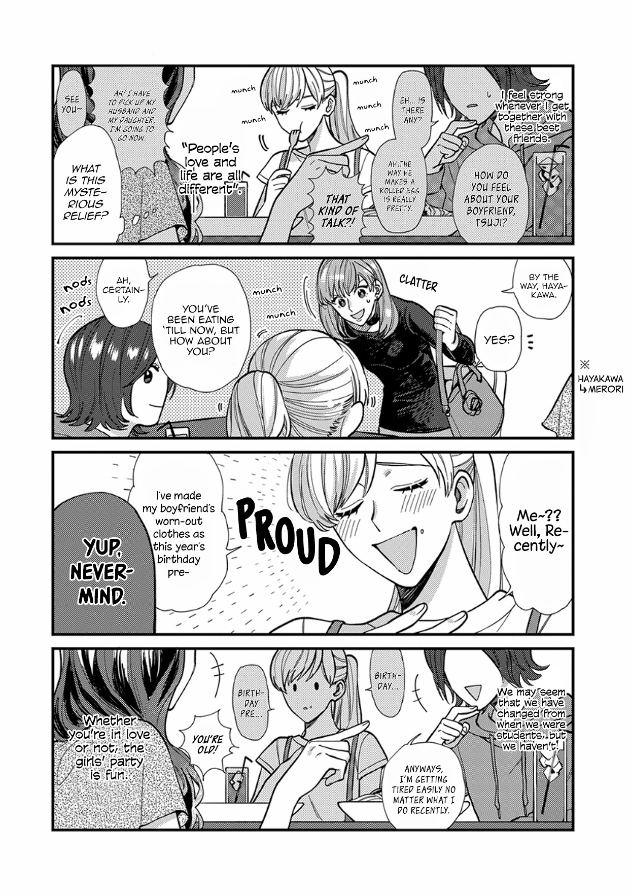 Kareshi no Koto ga Suki Sugite Kyou mo Zenryoku de Ikiru!!! Chapter 7 page 3 - Chapter 7
