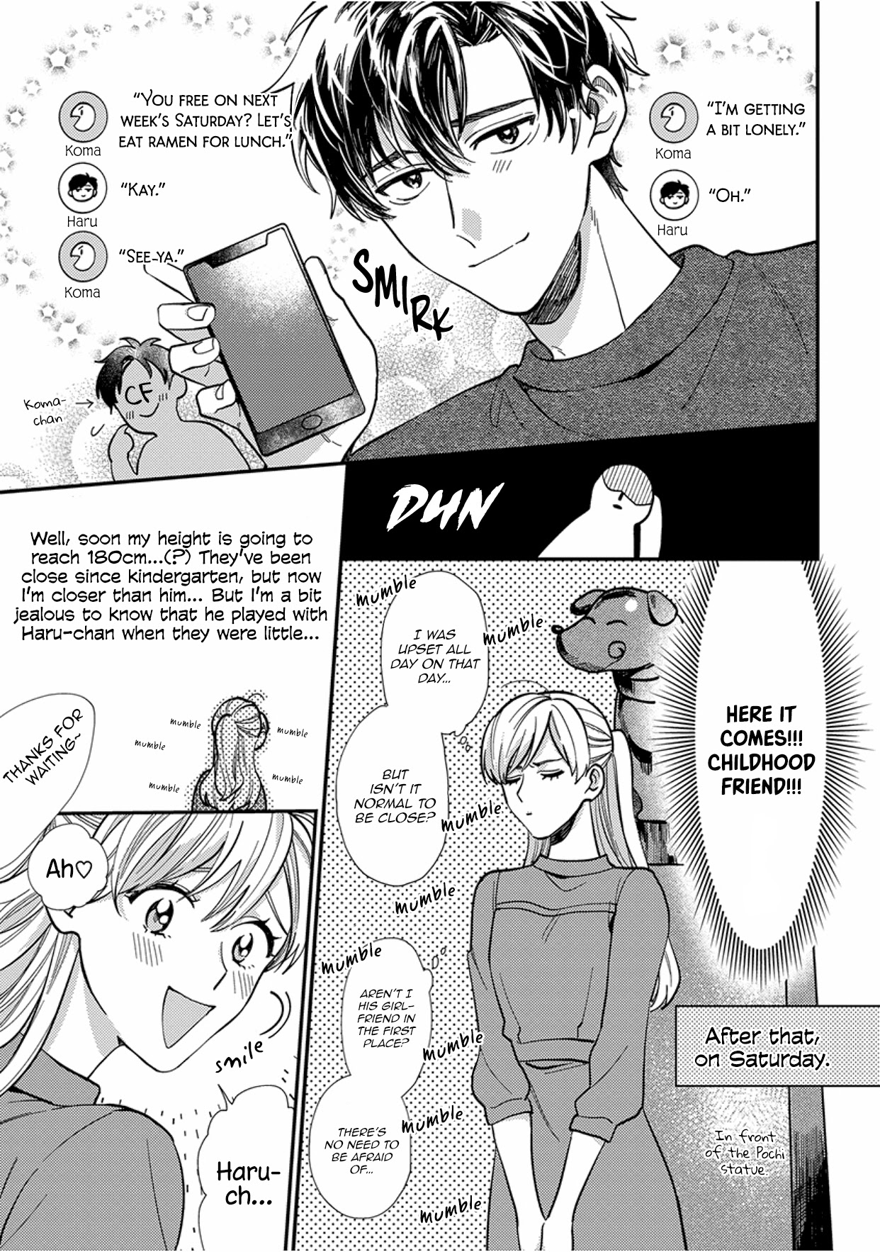 Kareshi no Koto ga Suki Sugite Kyou mo Zenryoku de Ikiru!!! Chapter 7 page 5 - Chapter 7