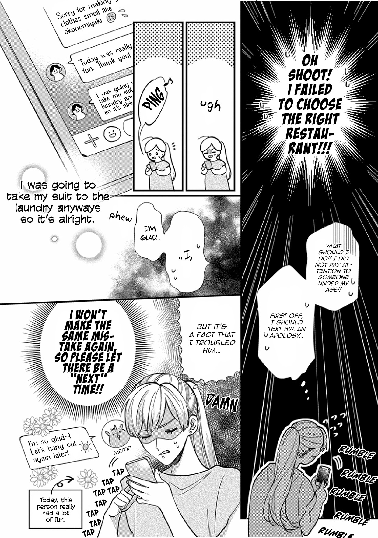 Kareshi no Koto ga Suki Sugite Kyou mo Zenryoku de Ikiru!!! Chapter 8 page 5 - Chapter 8