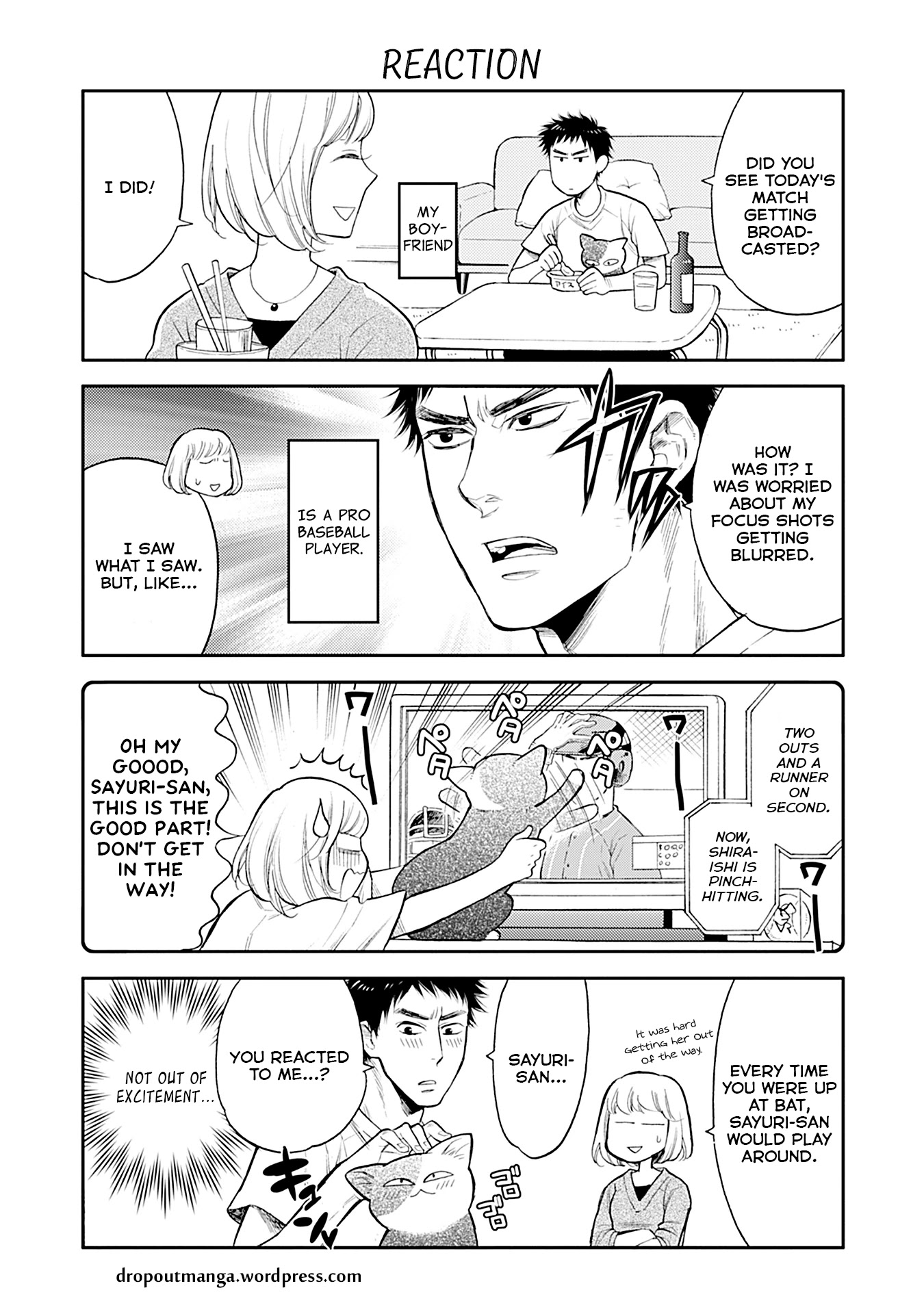 Kareshi no Neko ga Kawaikunai Chapter 19 page 1 - Chapter 19: Reaction