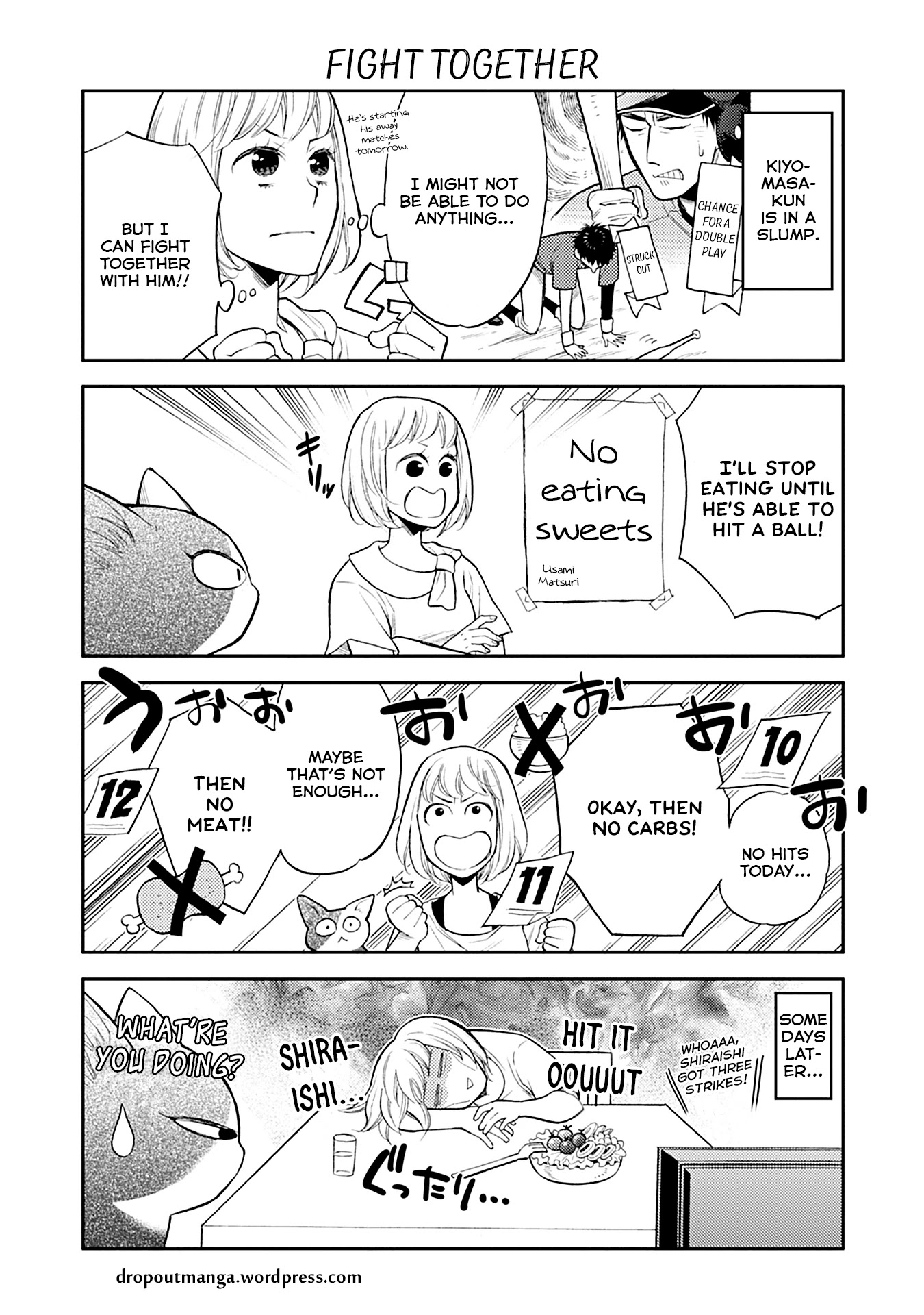 Kareshi no Neko ga Kawaikunai Chapter 20 page 1 - Chapter 20: Fight together