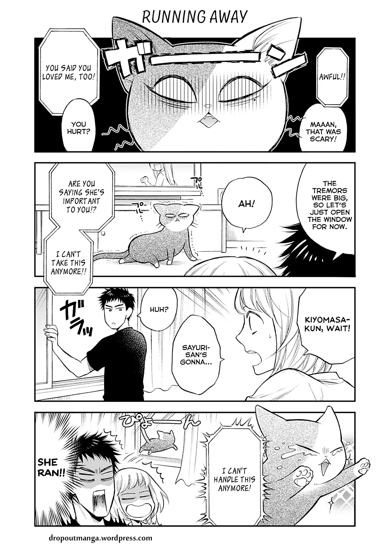 Kareshi no Neko ga Kawaikunai Chapter 25 page 1 - Chapter 25: Running away