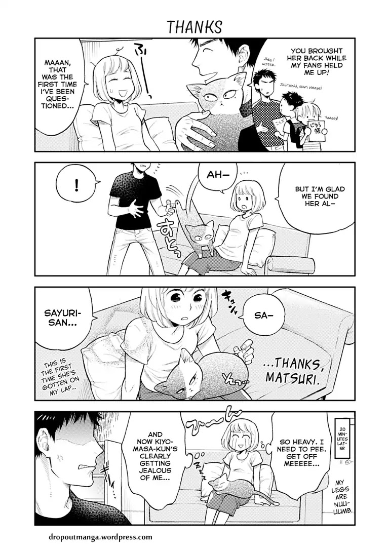 Kareshi no Neko ga Kawaikunai Chapter 29 page 1 - Chapter 29: Thank