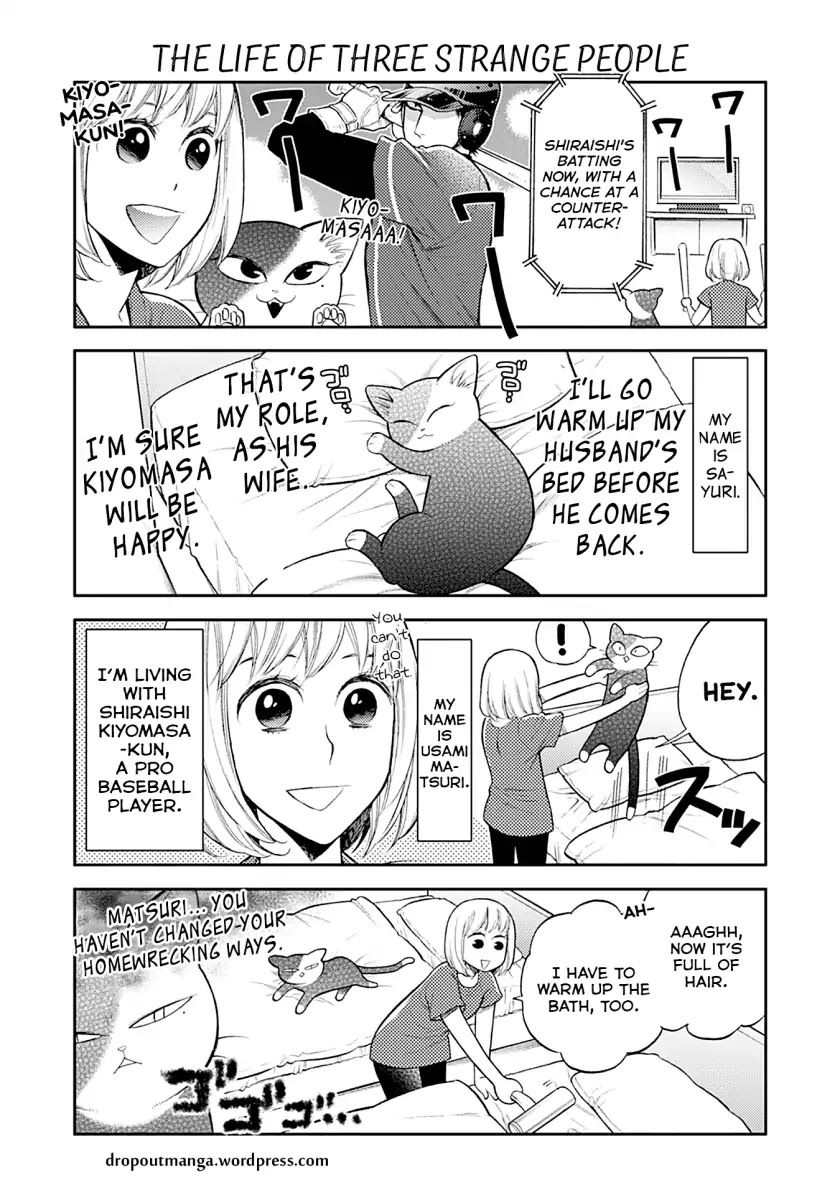Kareshi no Neko ga Kawaikunai Chapter 31 page 1 - Chapter 31: The Life Of Three Strange People