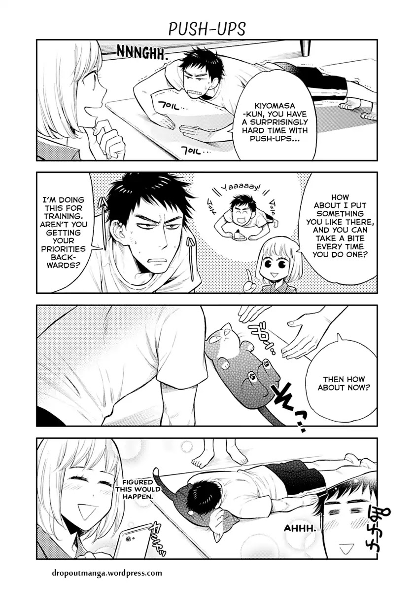 Kareshi no Neko ga Kawaikunai Chapter 36 page 1 - Chapter 36: Push-ups