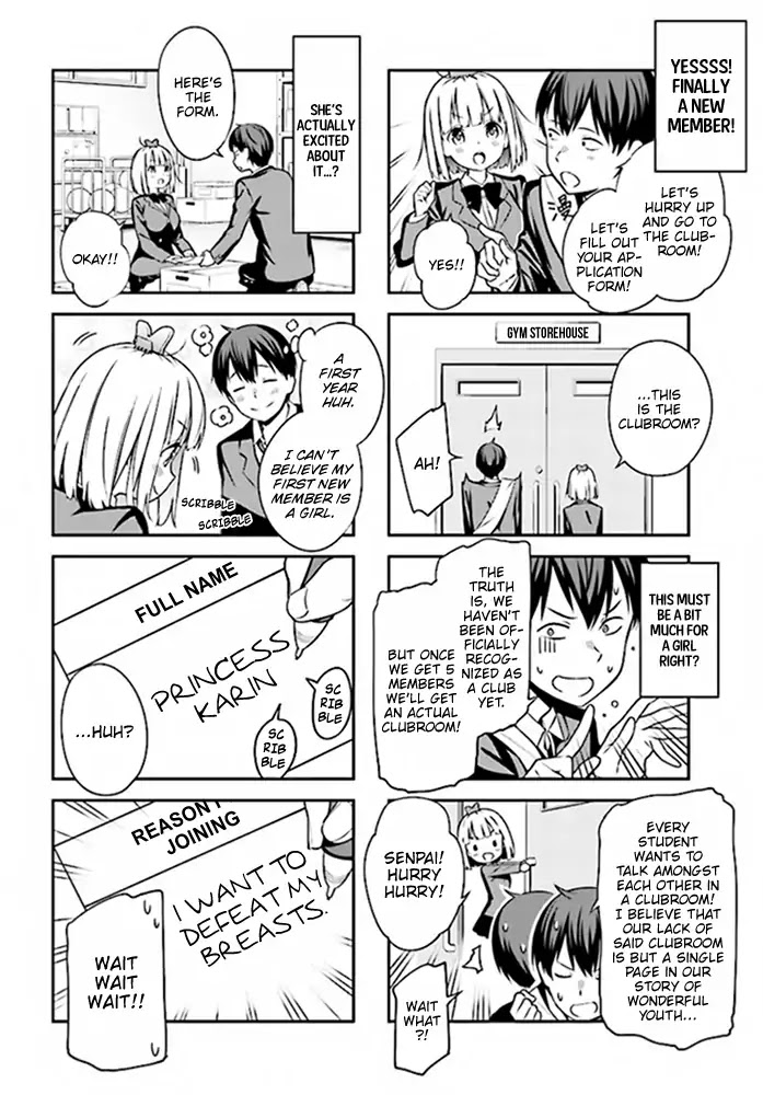 Karin-chan wa Misetagari Chapter 1 page 6 - Chapter 1