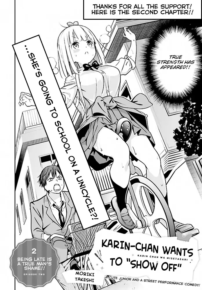 Karin-chan wa Misetagari Chapter 2 page 4 - Chapter 2
