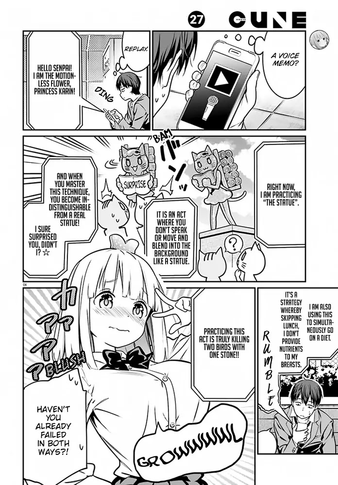 Karin-chan wa Misetagari Chapter 3 page 6 - Chapter 3