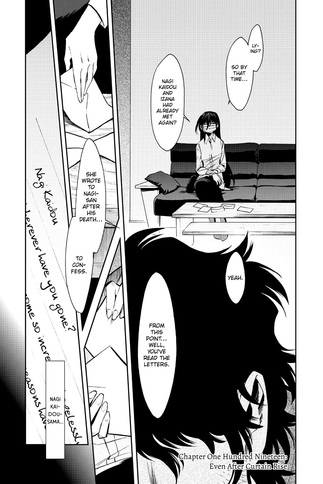 Kasane Chapter 119 page 1 - Chapter 119