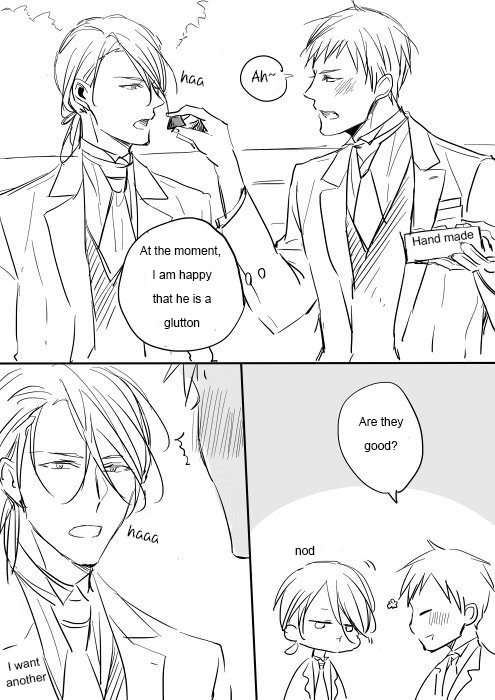 Kashikomarimashita, Destiny Chapter 12.6 page 21 - Extra Papers