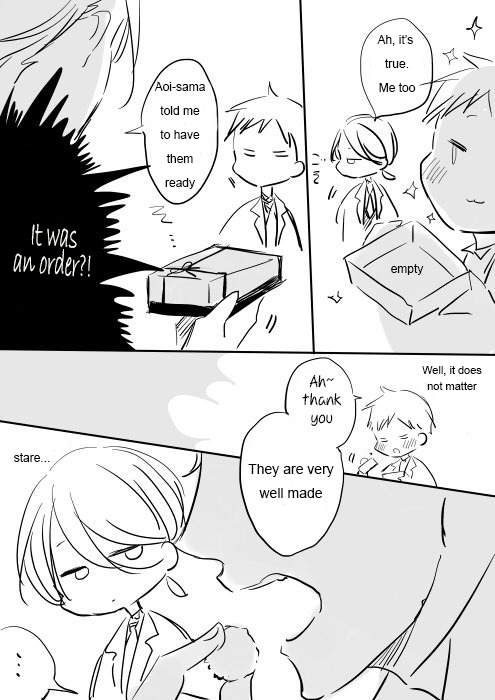 Kashikomarimashita, Destiny Chapter 12.6 page 22 - Extra Papers
