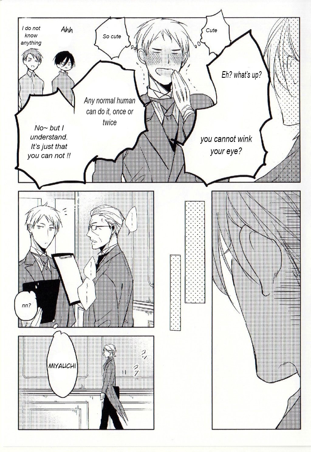 Kashikomarimashita, Destiny Chapter 12.6 page 46 - Extra Papers