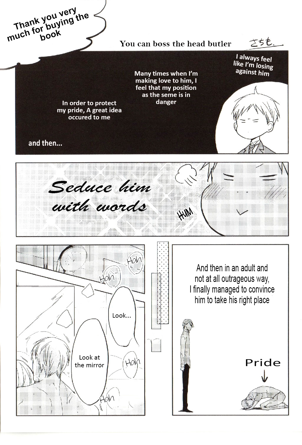 Kashikomarimashita, Destiny Chapter 12.6 page 49 - Extra Papers
