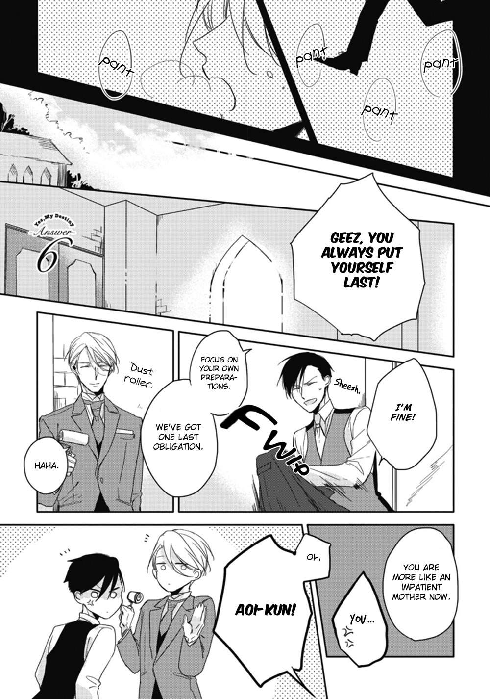 Kashikomarimashita, Destiny Chapter 12 page 2 - Chapter 12: Read Online