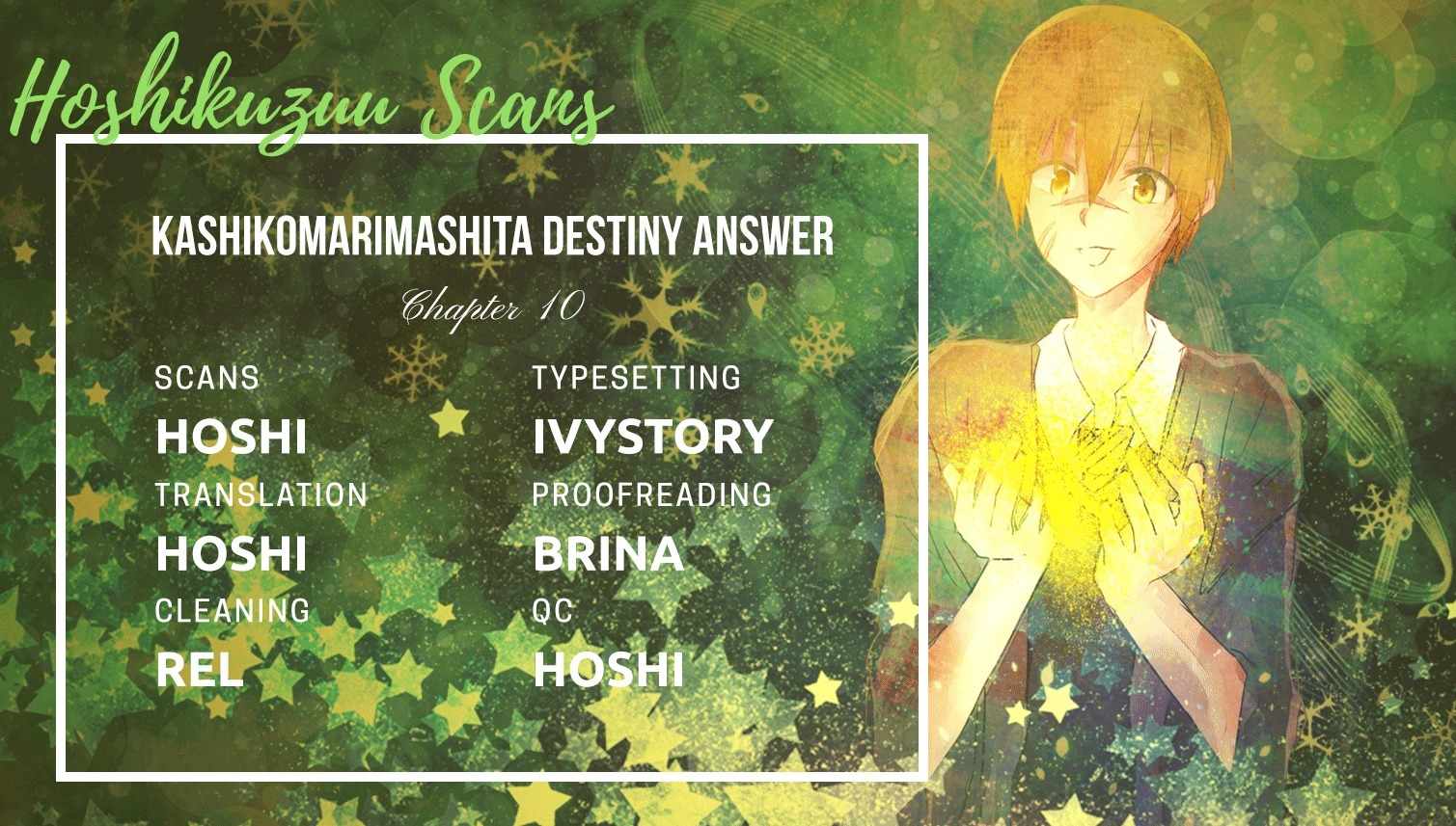 Kashikomarimashita, Destiny Chapter 9.5 page 1 - Chapter 9.5