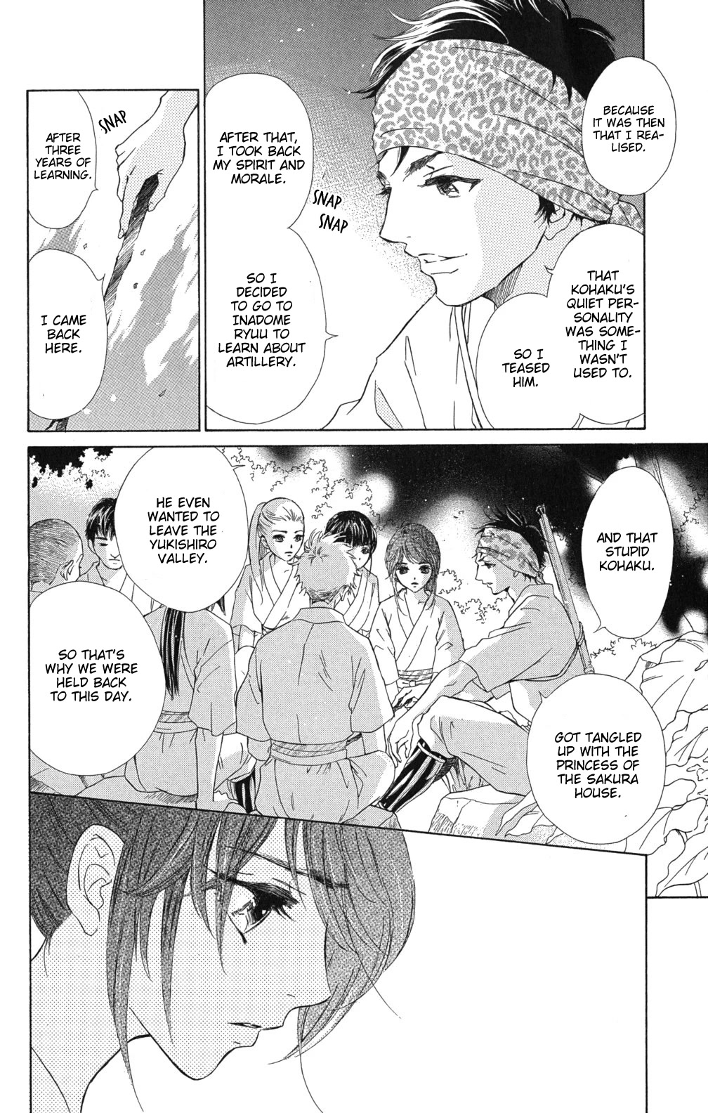 Kashura Chapter 3 page 15 - Chapter 3: The war by the riverside, poem of the birds (1)