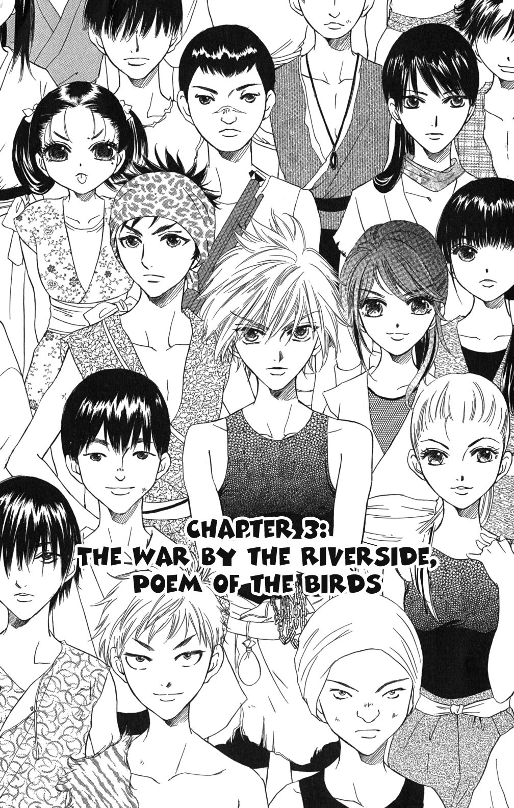 Kashura Chapter 3 page 2 - Chapter 3: The war by the riverside, poem of the birds (1)
