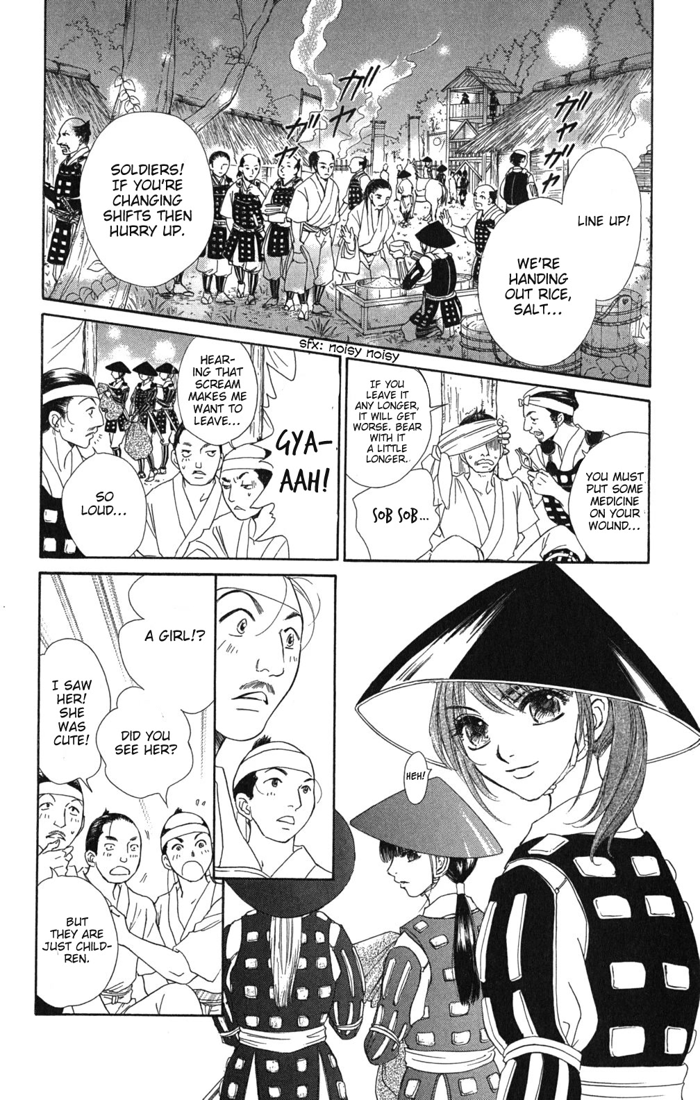 Kashura Chapter 3 page 5 - Chapter 3: The war by the riverside, poem of the birds (1)