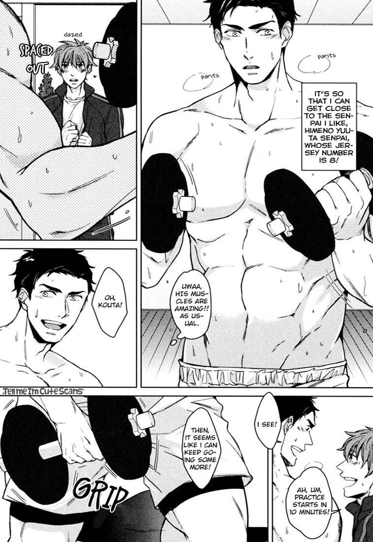 Kasshoku no Mermaid Chapter 2 page 5 - Chapter 2: Muscular Gap