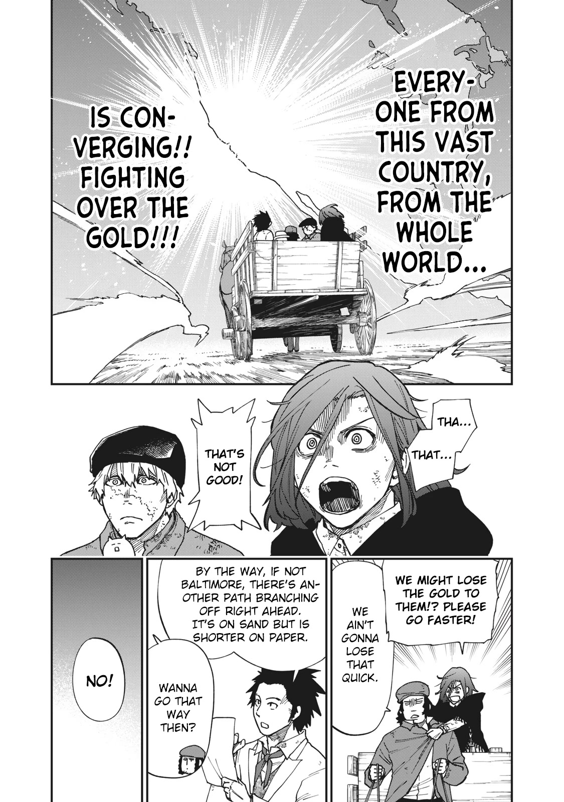 Katabami to Ougon Chapter 10 page 3 - Chapter 10: Baltimore 1