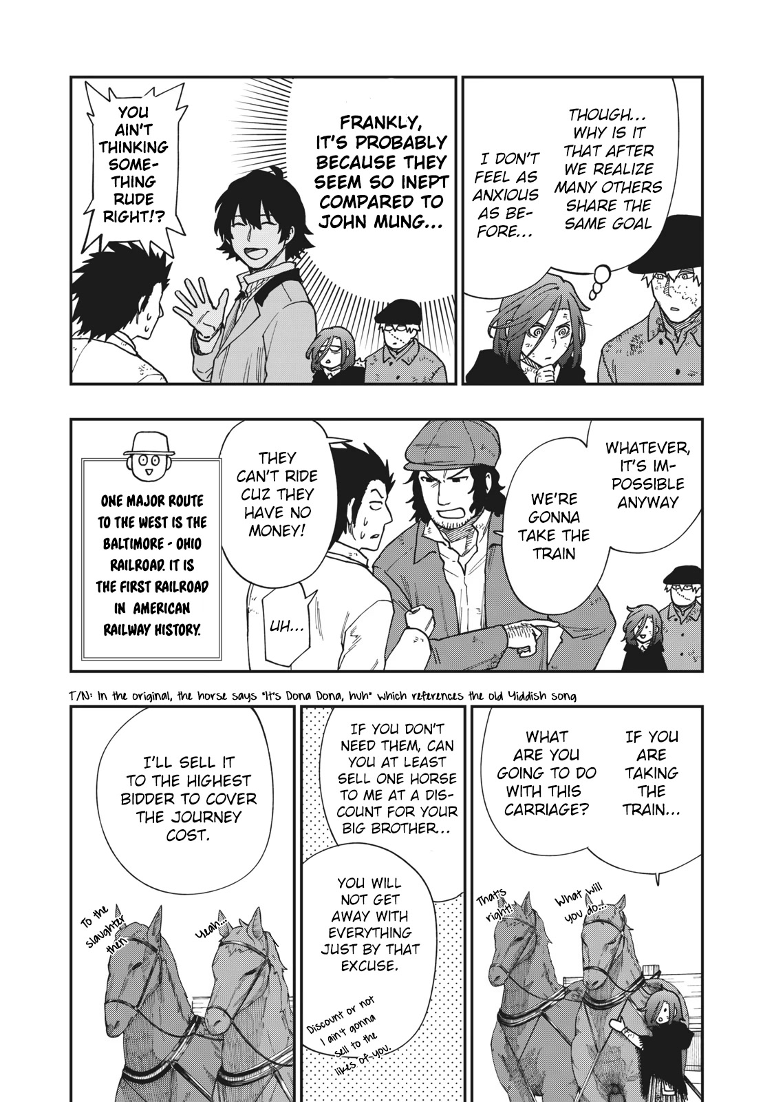 Katabami to Ougon Chapter 10 page 5 - Chapter 10: Baltimore 1