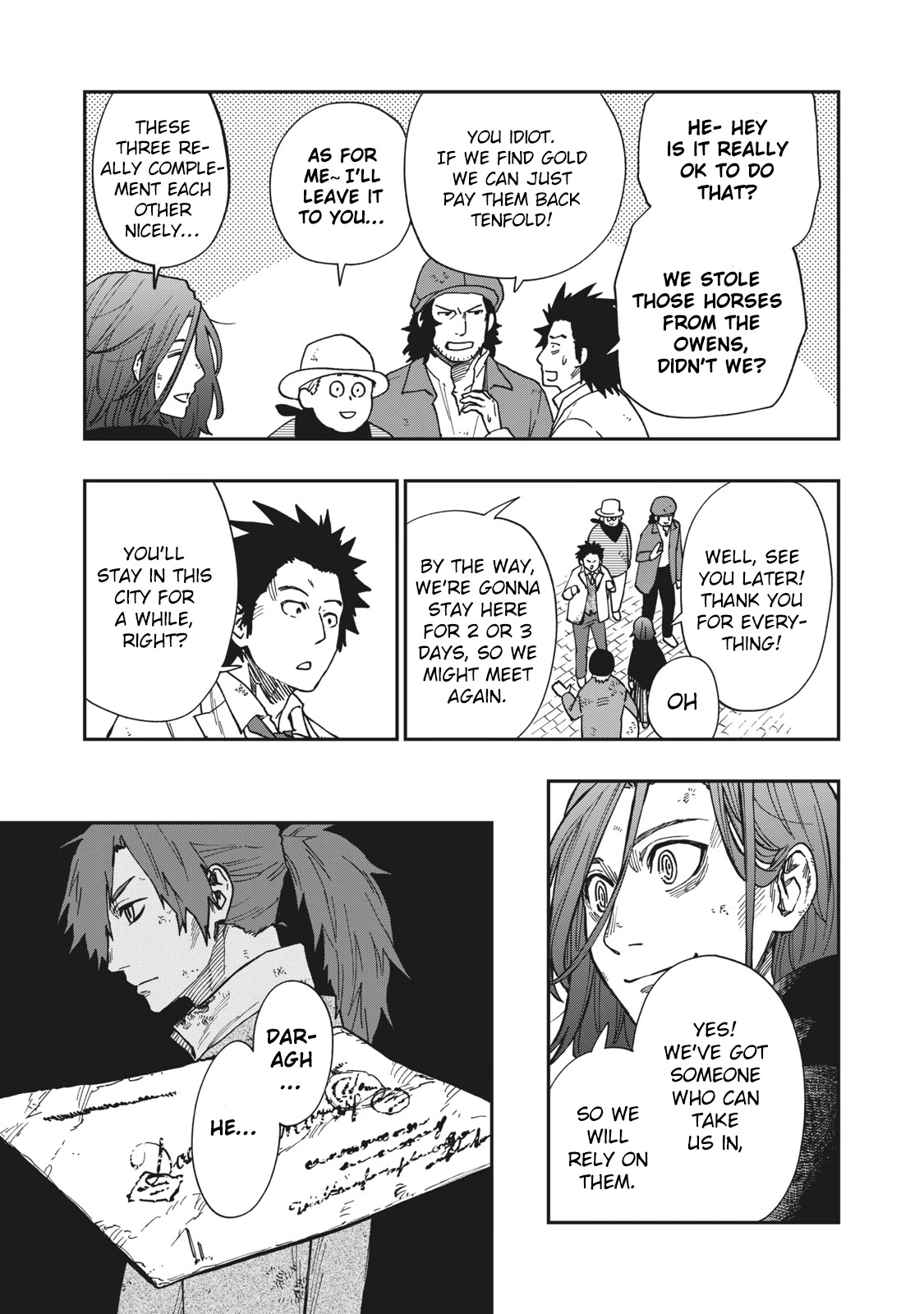 Katabami to Ougon Chapter 10 page 6 - Chapter 10: Baltimore 1