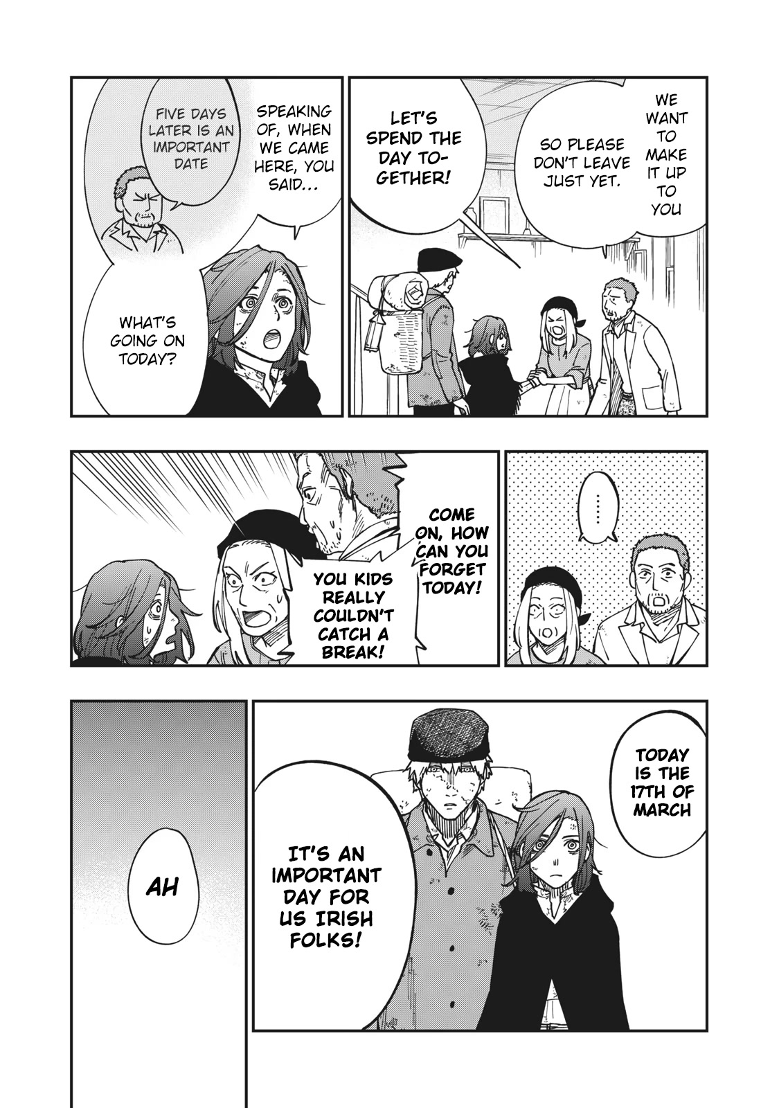 Katabami to Ougon Chapter 11 page 4 - Chapter 11: Baltimore 2