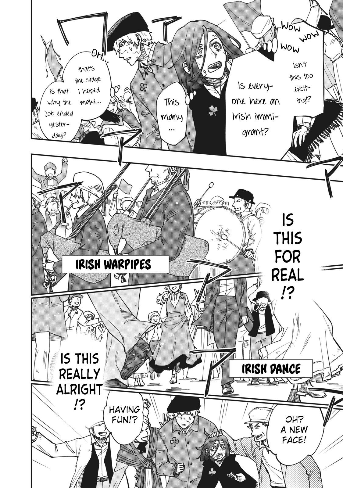 Katabami to Ougon Chapter 11 page 7 - Chapter 11: Baltimore 2