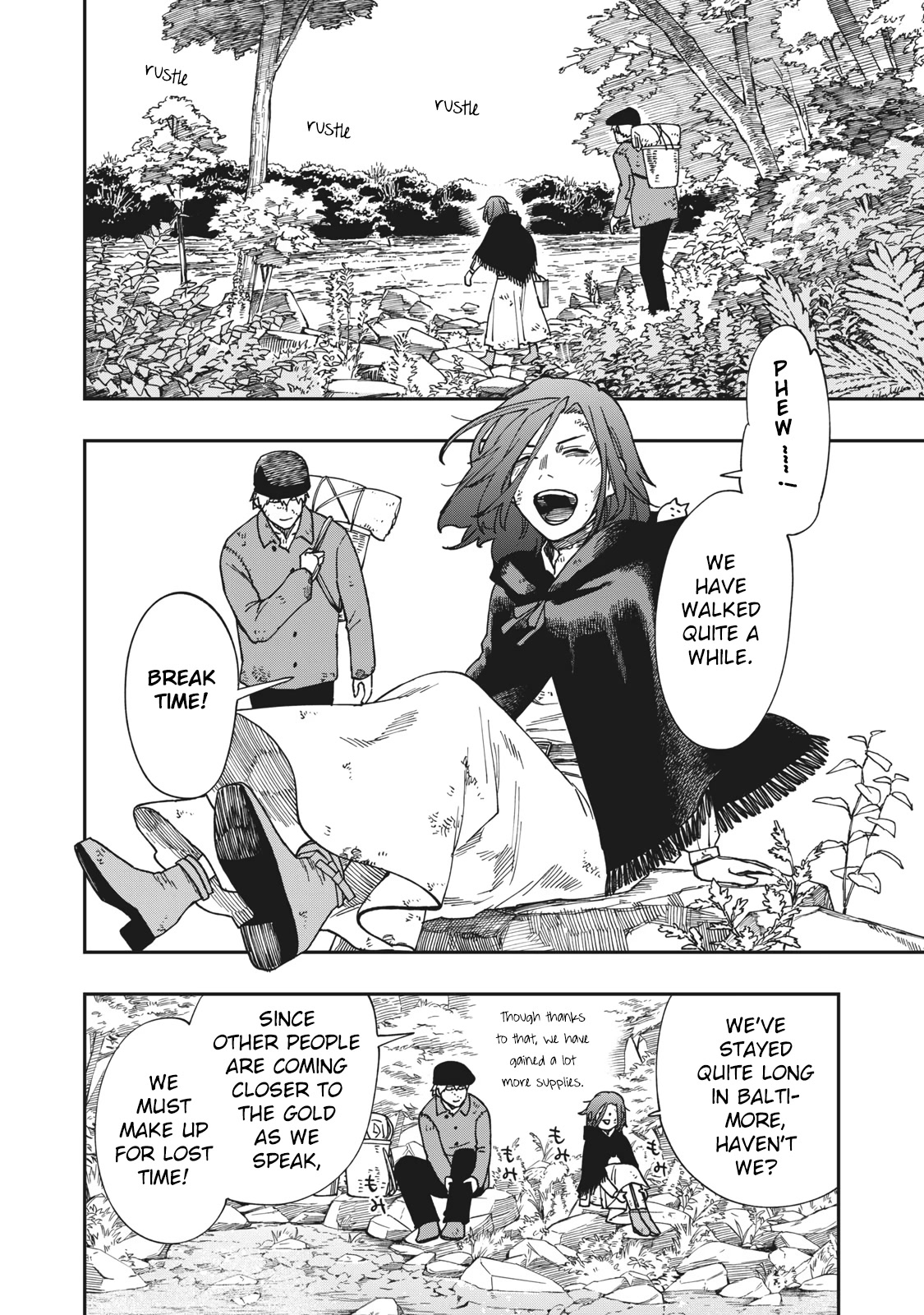 Katabami to Ougon Chapter 12 page 3 - Chapter 12: The Great Falls 1