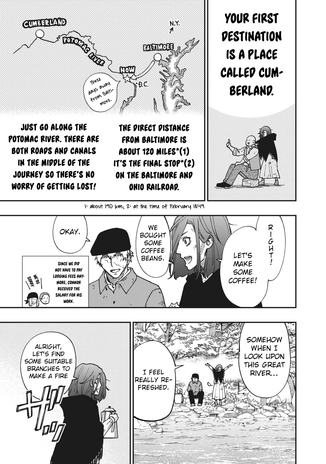 Katabami to Ougon Chapter 12 page 4 - Chapter 12: The Great Falls 1