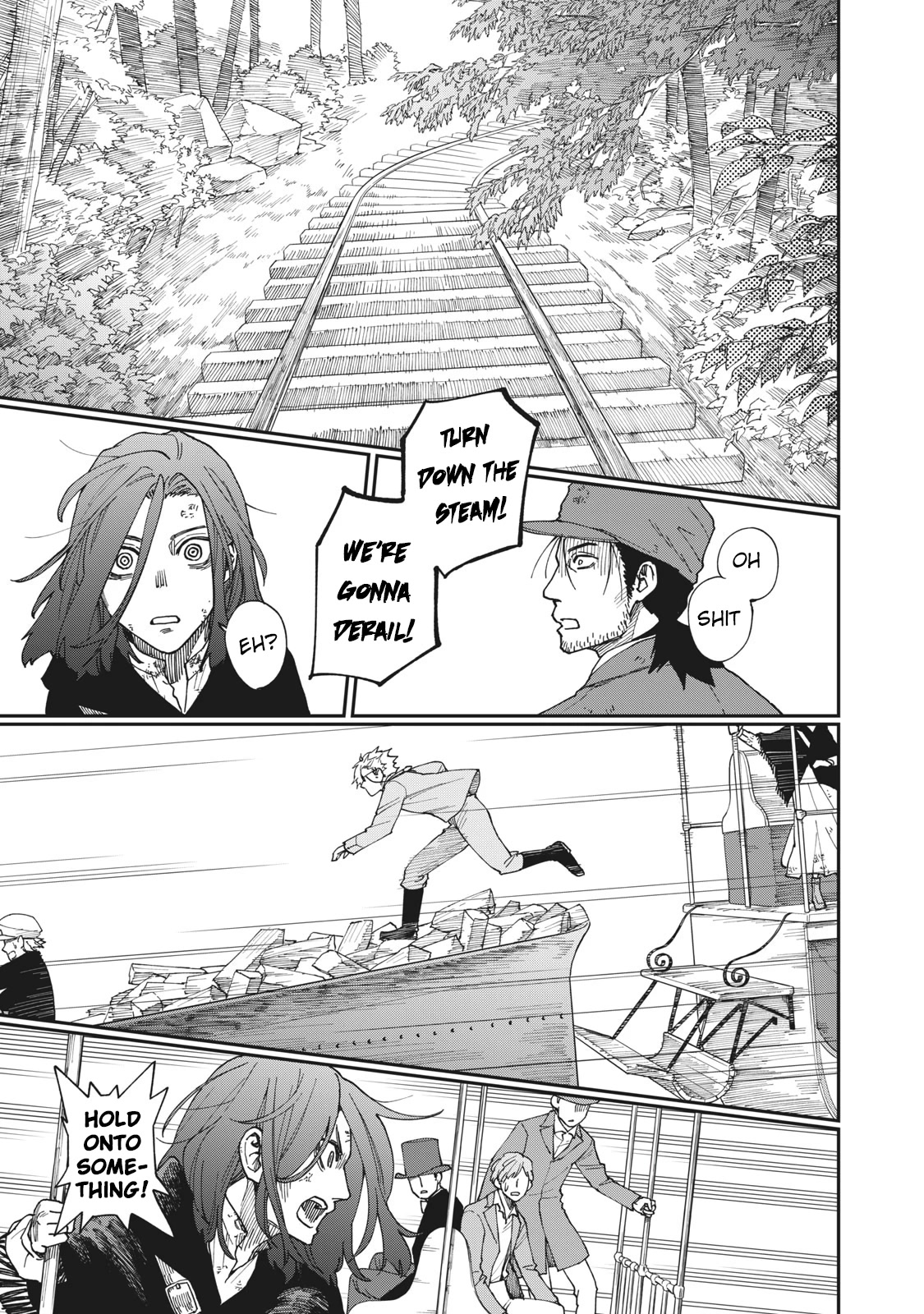 Katabami to Ougon Chapter 15 page 10 - Chapter 15: B&O Railroad 2