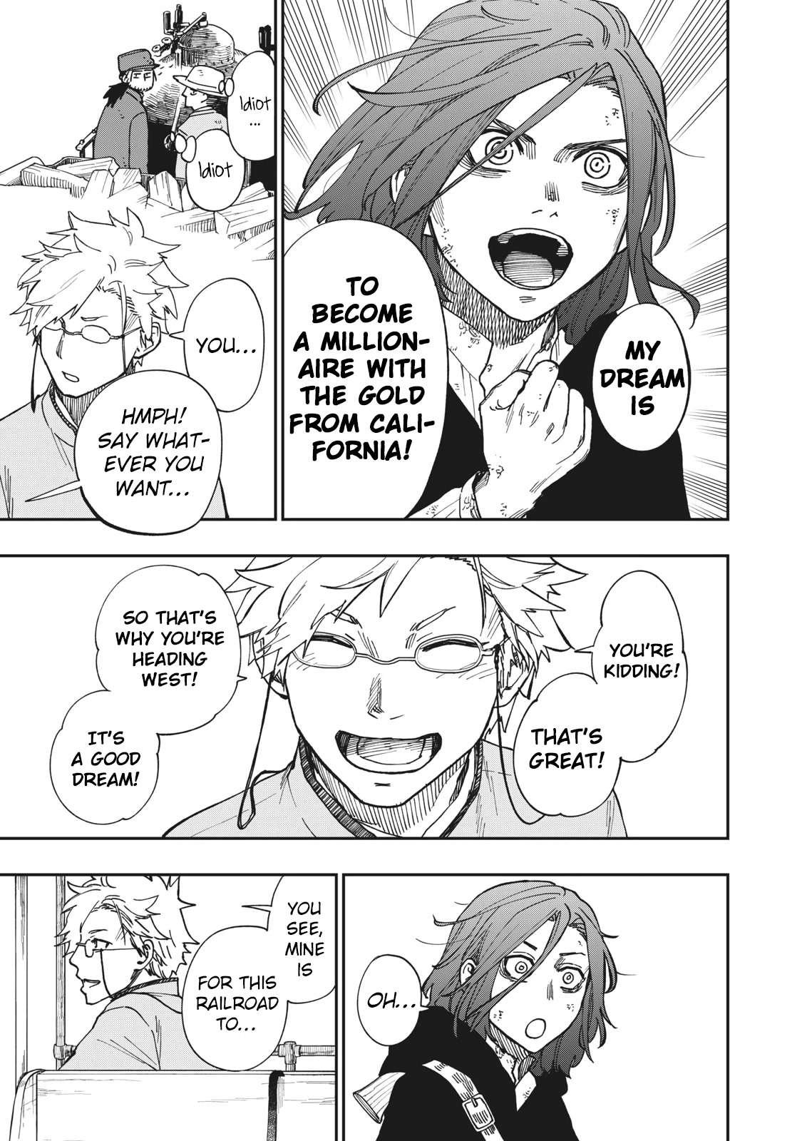 Katabami to Ougon Chapter 15 page 8 - Chapter 15: B&O Railroad 2