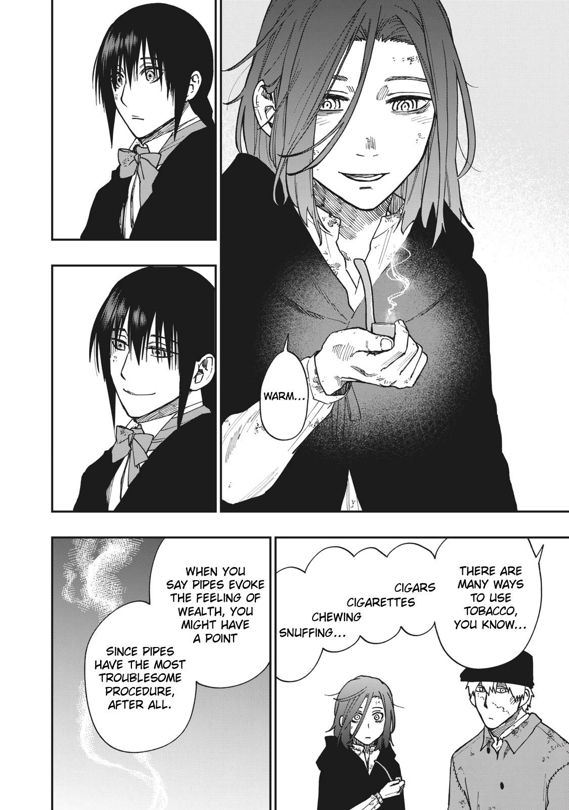 Katabami to Ougon Chapter 18.5 page 4 - Chapter 18.5: A Story About Pipes