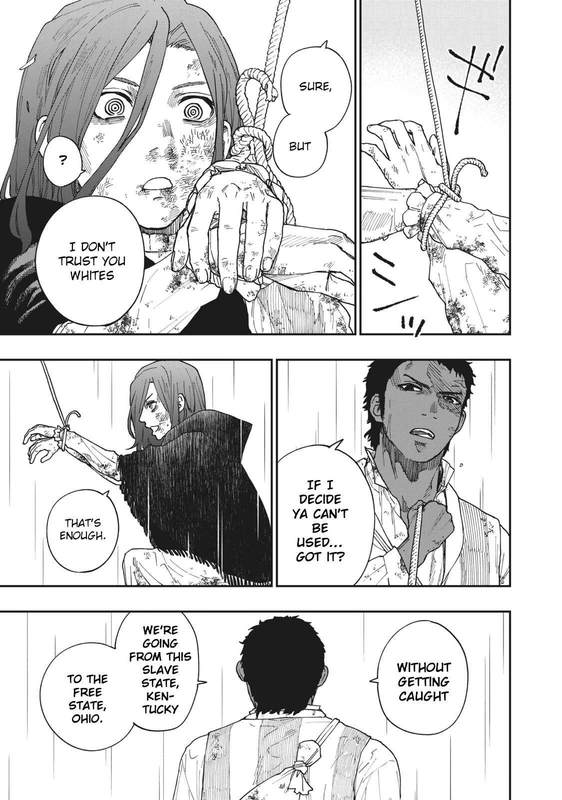 Katabami to Ougon Chapter 18 page 10 - Chapter 18: Kentucky 3