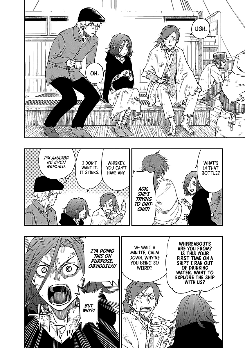 Katabami to Ougon Chapter 2 page 12 - Chapter 2: The Atlantic Ocean