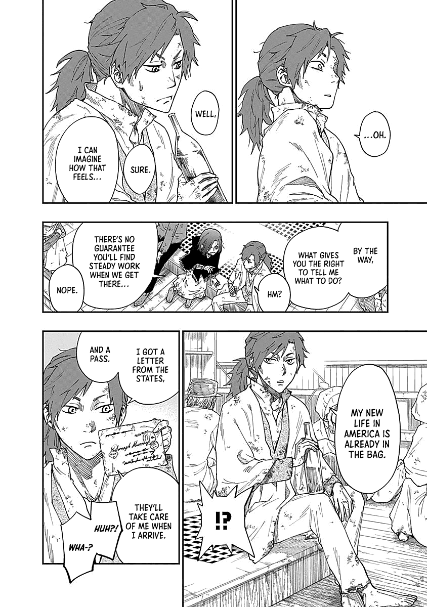 Katabami to Ougon Chapter 2 page 16 - Chapter 2: The Atlantic Ocean