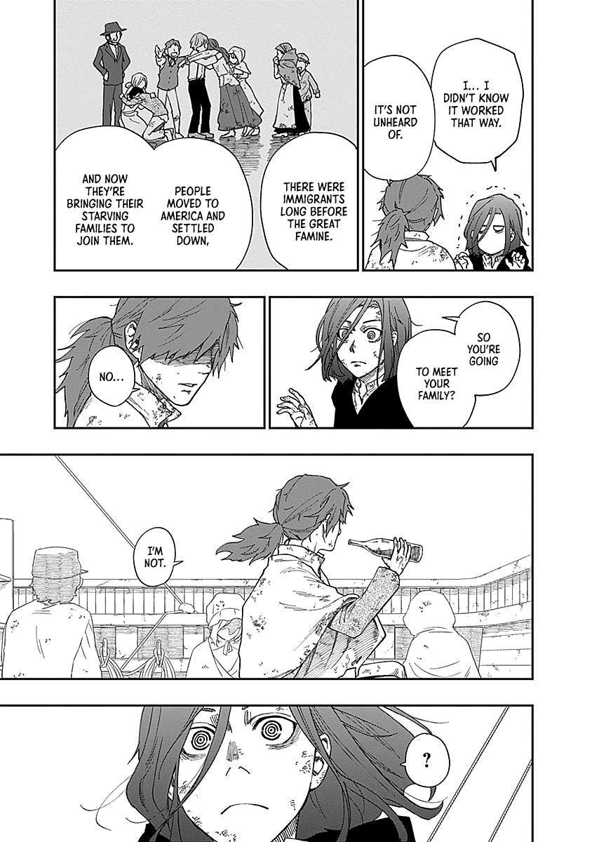 Katabami to Ougon Chapter 2 page 17 - Chapter 2: The Atlantic Ocean