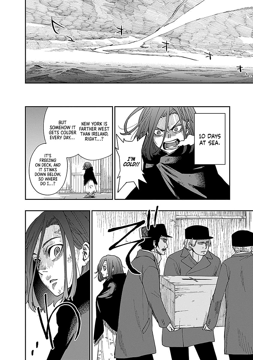 Katabami to Ougon Chapter 2 page 18 - Chapter 2: The Atlantic Ocean
