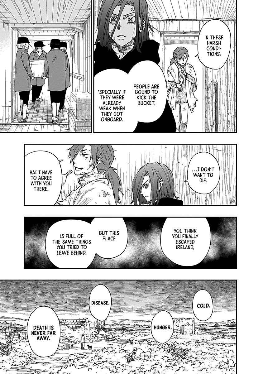 Katabami to Ougon Chapter 2 page 19 - Chapter 2: The Atlantic Ocean