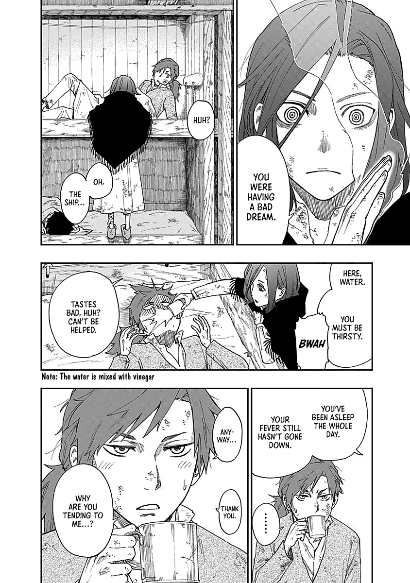 Katabami to Ougon Chapter 2 page 24 - Chapter 2: The Atlantic Ocean