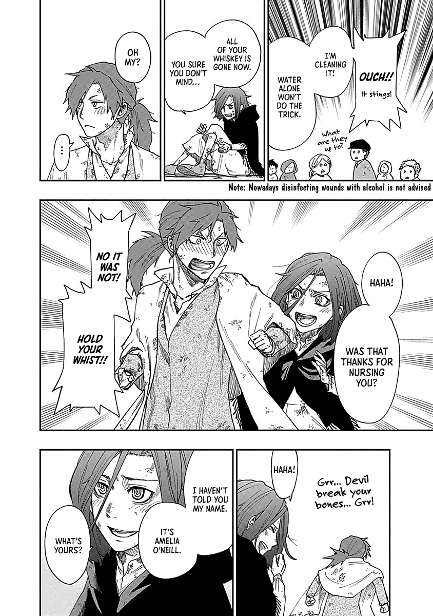 Katabami to Ougon Chapter 2 page 28 - Chapter 2: The Atlantic Ocean