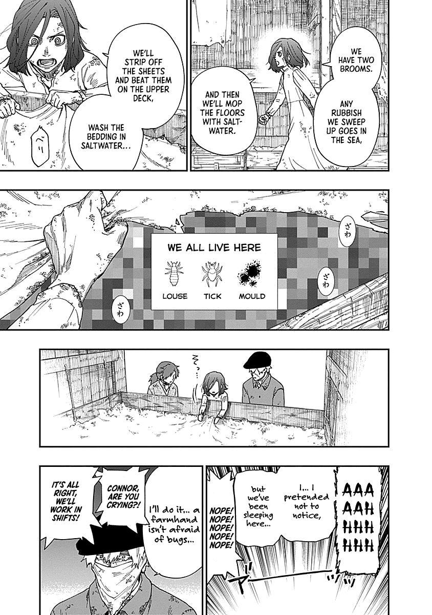 Katabami to Ougon Chapter 2 page 31 - Chapter 2: The Atlantic Ocean