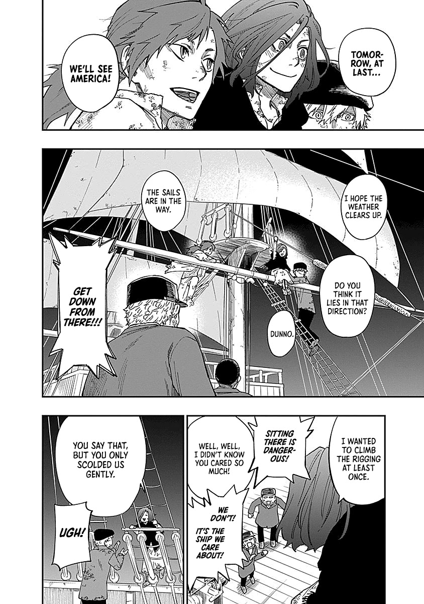 Katabami to Ougon Chapter 2 page 36 - Chapter 2: The Atlantic Ocean