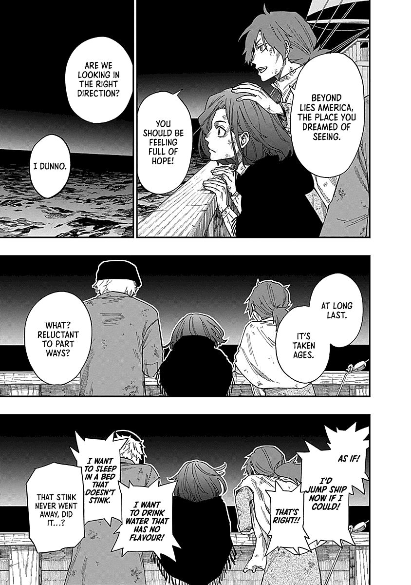 Katabami to Ougon Chapter 2 page 39 - Chapter 2: The Atlantic Ocean